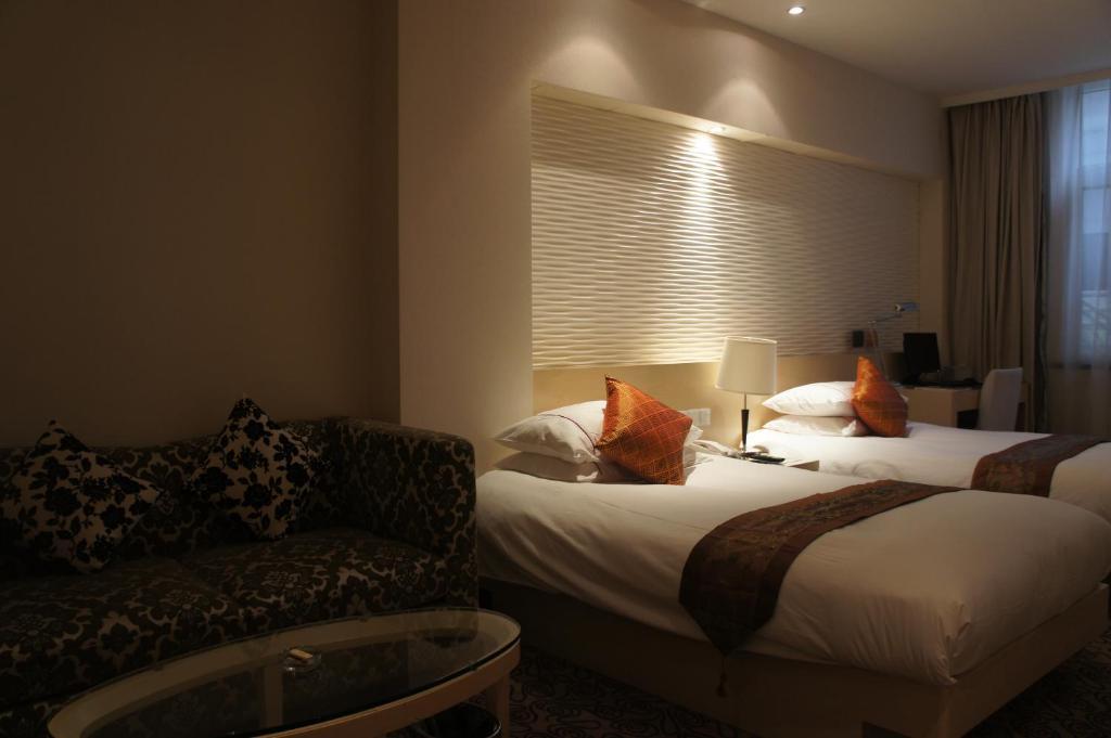 Shanghai Baron Business Bund Hotel Стая снимка