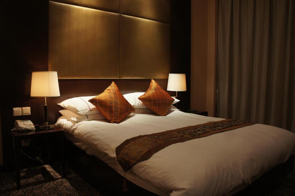 Shanghai Baron Business Bund Hotel Стая снимка
