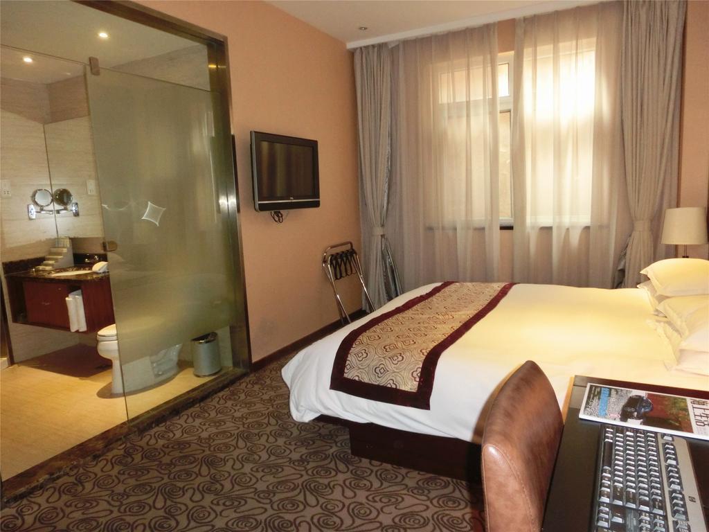 Shanghai Baron Business Bund Hotel Стая снимка