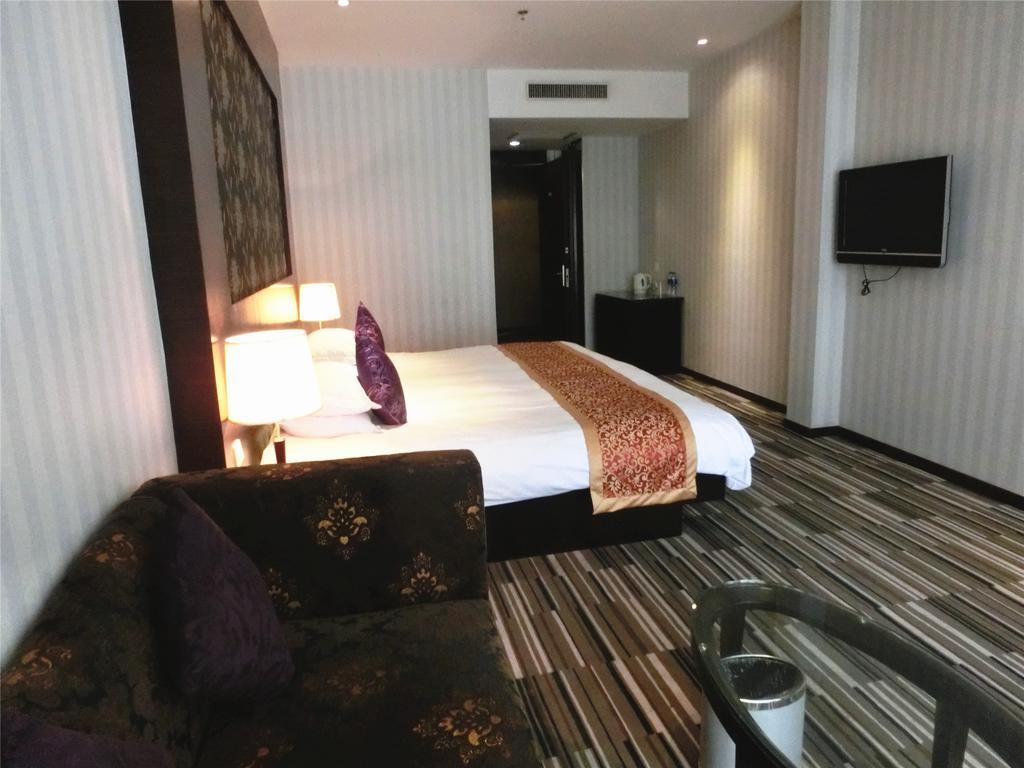 Shanghai Baron Business Bund Hotel Стая снимка
